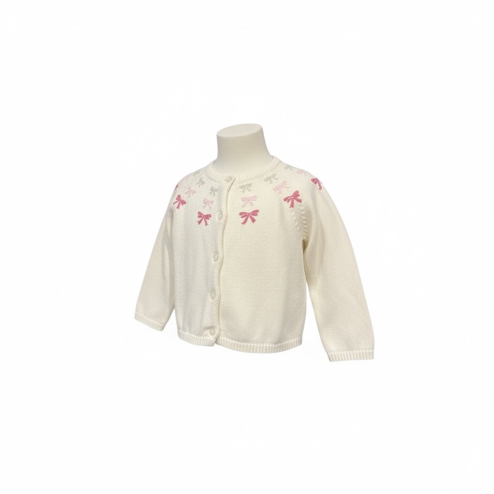 Gymboree Cream Knit Cardigan